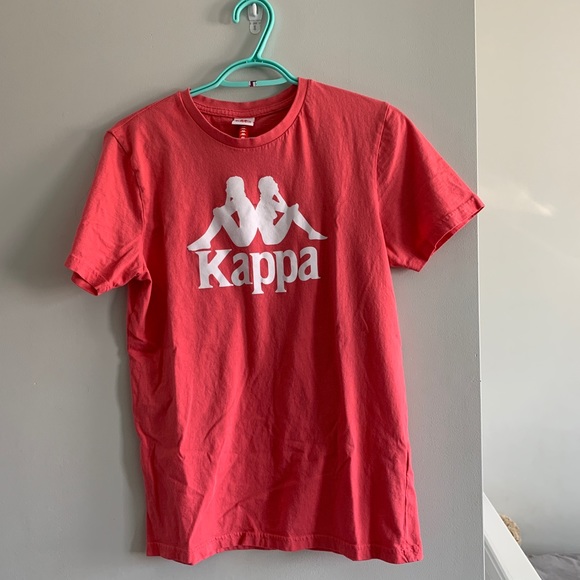 unisex salmon kappa tee - Picture 2 of 3